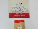 disney ' s 101 dalmatians figurine with book and card