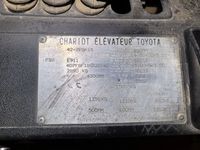 Chariot élévateur TOYOTA 02-7FG15-1. (photo 2)