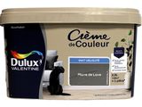 le tableau est bleu et blanc, avec un chat noir assis à côté