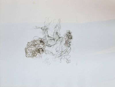 une image représentant un dessin d'un chien et d'un chat