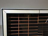 a picture of a picture of a window with blinds