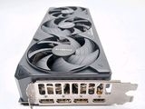 a close up of a video card with a fan on it