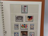 a picture of a book with stamps on it
