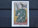 a stamp with a picture of a soldier on it