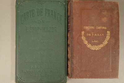Lot de 2 livres comprenant : - Carte de France de l'Etat Maj… - Photo 1