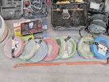 many different types of wires and wires on the floor