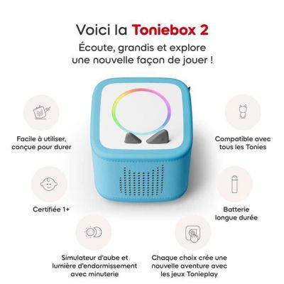 Découvrez la Topiebox 2, une enceinte Bluetooth avec microphone intégré