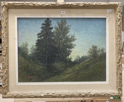 une image d'un tableau sur un chevalet dans une pièce