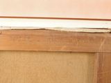 a close up of a piece of wood on the floor