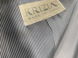a close up of a shirt with a label on it