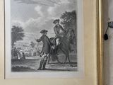une vieille photo d'un homme à cheval à côté d'une photo d'un homme sur un cheval