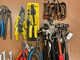 a lot of tools that are on the table