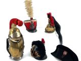a lot of different hats and hats that are on a table
