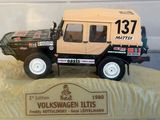 a toy truck that is sitting in a display case