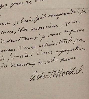 gros plan d'une lettre écrite à la main sur un morceau de papier