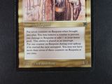 a picture of a card with a picture of a man holding a sword