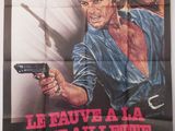 une affiche du film « Le Fauve » sur métalite