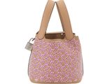 a close up of a purse on a white background