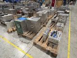 a large warehouse filled with lots of boxes and pallets