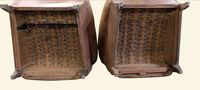 Paire de fauteuils Club en cuir couleur caramel ou havane. (photo 6)