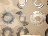 a picture of a room with a lot of tools on the wall