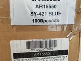 a box with a label on it sitting on a table