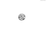l'image d'un diamant seul sur fond blanc
