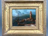 an image of a picture of a painting in a gold frame
