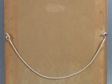 an image of a painting of a smiling face with a rope around it
