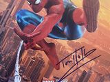 Affiche signée du film « Spider-Man : Un nouveau jour »