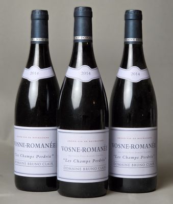 3B de Vosne Romanée LEs Champs Perdrix 2014.
