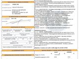 a close up of a sheet of paper with information on it