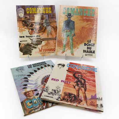 Comanche Hermann et Greg Lot 4 vols. Dargaud Le Lombard