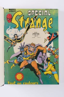 la couverture d'une bande dessinée sur laquelle figurent plusieurs personnages