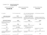 fiche d ' identification du vehicle