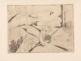 une image représentant un dessin en noir et blanc d'une personne assise sur un banc
