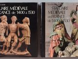 deux livres consacrés aux statues de France et de la France, comprenant notamment la statue d'un homme et celle d'une femme