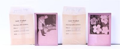 three boxes with pictures of a woman and a man on them