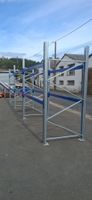 Un lot de 3 colonnes de racks à palettes en acier galvanisé … (photo 2)