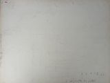 a picture of a white wall with writing on it