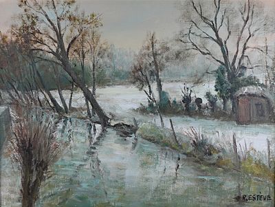 Rémy ESTEVE (1917-2005) La Selle