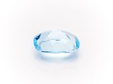 a light blue diamond on a white background
