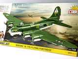 toy model of a green b - 17 flying fortress in a box