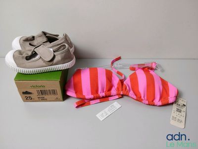 brassière rayée rose et orange, brassière rayée rose et orange, brassière rayée rose et orange, brassière rayée rose et orange