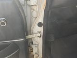 a close up of a door handle on a car