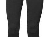 a close up of a pair of black pants on a white background