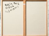 an image of a picture of a painting with writing on it