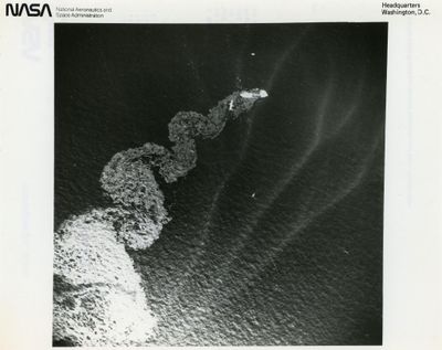 une image représentant une photo en noir et blanc d'un avion survolant l'océan
