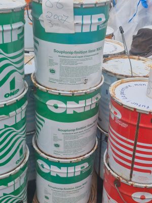 Lot de 3 seaux de revêtement semi-épais d’imperméabilité Sou…