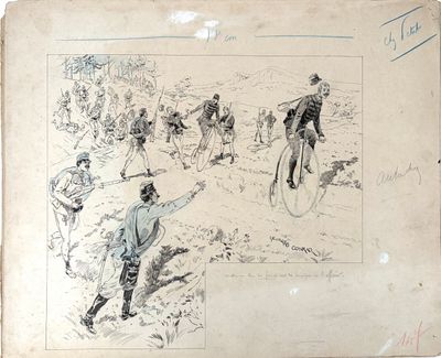 Cyclisme / Grand bi Georges CONRAD (1874-1934)
